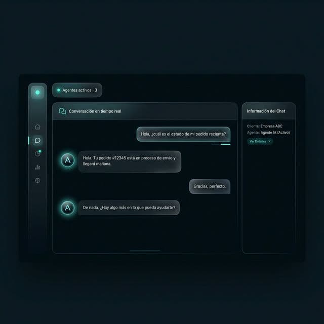 Demo de agente conversacional B2B